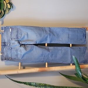 7 For All Mankind Bootcut Mid Rise Embroidered Pocket Jeans